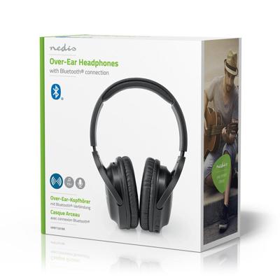 Draadloze Over-ear Koptelefoon - Maximale batterijduur: 20 uur - Ingebouwde microfoon - Drukbediening - Ondersteuning voor spraakbesturing - Volumebediening - Inclusief reiskoffer