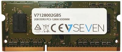 128002GBS - Geheugen - DDR3 (SO-DIMM) - 2 GB: 1 x 2 GB - 204-PIN - 1600 MHz / PC3-12800 - niet-gebufferd