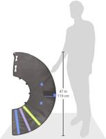 Lampenkap voor honden KVP Calmer Multicolour (42-51 cm) - thumbnail