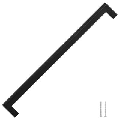 VidaXL Handvatten 5 st 320 mm roestvrij staal zwart VidaXL Handvatten 5 st 320 mm roestvrij staal zwart