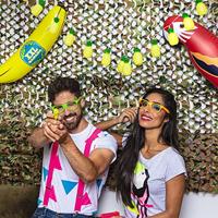 Opblaasbare banaan XXL - thumbnail