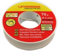 Rothenberger Standaard Soldeer, 2mm, 70g - 1000002354 1000002354 - thumbnail