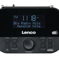 Lenco CR-615 Wekker radio Zwart - thumbnail