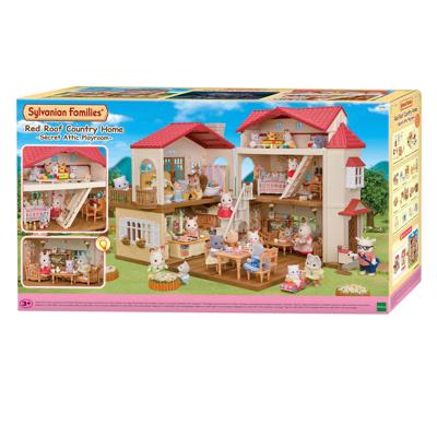 Epoch Sylvanian families 5708 poppenhuis met geheime speelkamer
