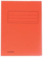Class&apos;ex dossiermap, 3 kleppen, oranje - thumbnail