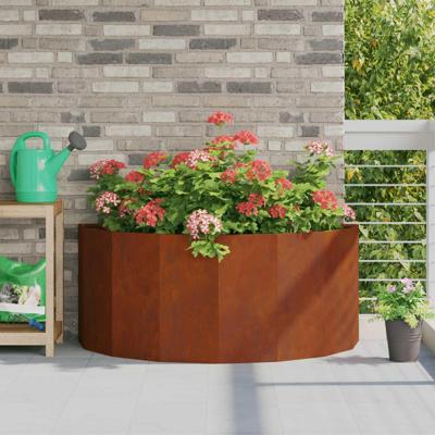 Plantenbak Roestig 120 x 60 x 50 cm Cortenstaal