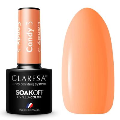 Claresa uv/led gellak 5ml candy 3 Claresa uv/led gellak 5ml candy 3