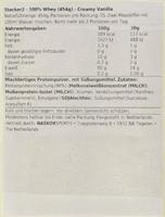 100% Whey 454gr Vanille - thumbnail