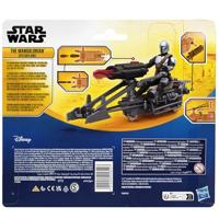 STAR WARS Epic World of Action The Mandalorian & Speeder Bike, 10 cm actiefiguur & voertuig, speelgoed voor 4-jarige jongens en meisjes en ouder - thumbnail