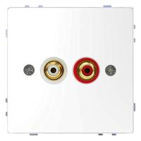 Merten MEG4350-6035 Luidsprekerstekkerdoos System Design Wit 1 stuk(s) - thumbnail