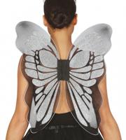 Zilveren Vlinder Vleugels 46x54 cm - thumbnail