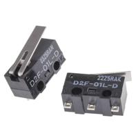 Omron D2F-01L-D Microschakelaar 30 V/DC 0.1 A 1x aan/(aan) 1 stuk(s) Bag - thumbnail