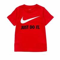 T-Shirt met Korte Mouwen voor kinderen Nike Swoosh Rood - Maat: 6 Jaar - thumbnail