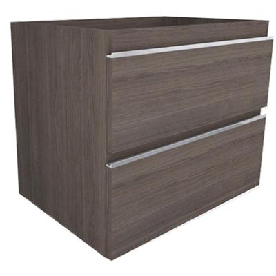 Xellanz Tigris Onderkast 60x46cm - Moderne Houtnerf Grijs Badkameroplossing