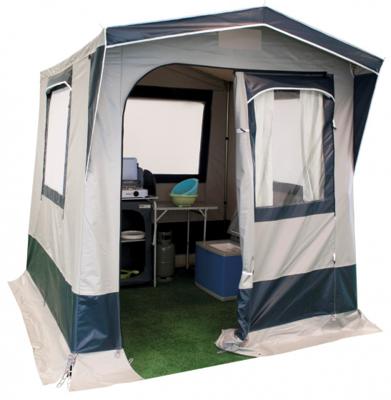 Eurotrail keukentent Cuisine 200 1,8 x 2 m polyester/PVC bruin
