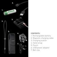 Ledlenser P6R WORK LED zaklamp - 850 lm - 230 meter - incl. accu - thumbnail
