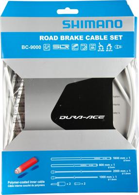 SHIMANO remkabelset "dura ace bc-9000" br.cable set da bc9000 shim. white