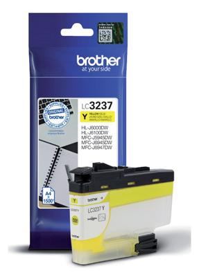 Brother LC3237Y inktcartridge 1 stuk(s) Origineel Normaal rendement Geel Brother LC3237Y inktcartridge 1 stuk(s) Origineel Normaal rendement Geel