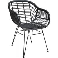 Tuinstoel Moda zwart - thumbnail