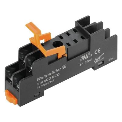 Weidmüller SDI 2CO ECO Relaissocket (l x b x h) 29.2 x 15.8 x 73.3 mm 10 stuk(s)
