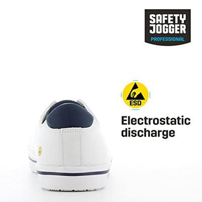 Oxypas Sneaker leer Clark | Wit | Maat 46 - 00,154,155,46 Oxypas Sneaker leer Clark | Wit | Maat 46 - 00,154,155,46