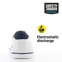 Oxypas Sneaker leer Clark | Wit | Maat 46 - 00,154,155,46 - thumbnail