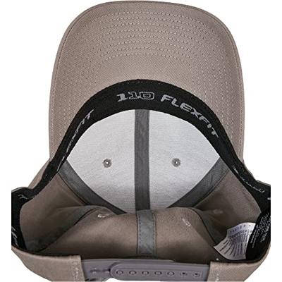 Flexfit FX7706FF Flexfit 110 Curved Visor Snapback - Grey - One Size