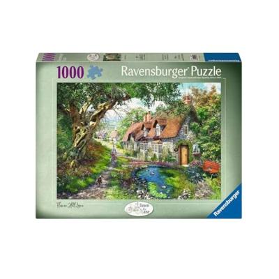 Ravensburger legpuzzel flower hill lane, 1000st. Ravensburger legpuzzel flower hill lane, 1000st.