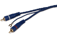 RCA Kabel - 5M Blauw (CL195) - thumbnail