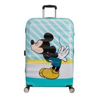 American Tourister Wavebreaker Disney Spinner 77 mickey blue kiss Harde Koffer - thumbnail