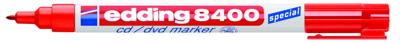 Cd marker edding 8400 rond 0.5-1mm rood | 10 stuks