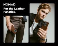 Nomad Modern Leather Case iPhone 16 Pro Rustic Brown Horween - thumbnail