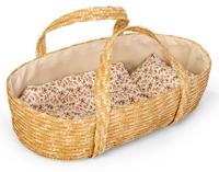 Rieten poppendraagmand - 50 cm - thumbnail