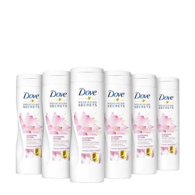 Dove Nourishing Secrets Glowing body lotion - 6 x 250 ml
