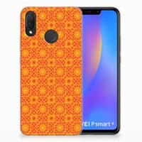 Huawei P Smart Plus TPU bumper Batik Oranje - thumbnail