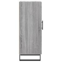Dressoir 34,5x34x90 cm bewerkt hout grijs sonoma eikenkleurig - thumbnail