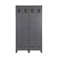 WOOOD Opbergkast 'Stijn', kleur grijs - thumbnail