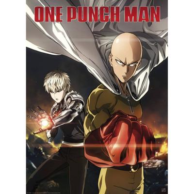 Poster One Punch Man - Saitama and Genos 38x52cm