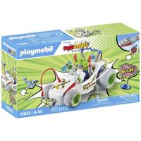 PLAYMOBIL 71633 Onderzoeker en kart, Funstars, 40 stuks, vanaf 4 jaar - thumbnail