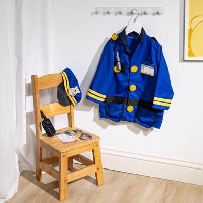 Melissa & Doug verkleedset politie inclusief walkietalkie met geluid - thumbnail