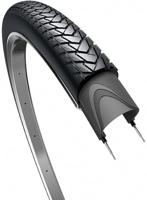Buitenband Edge Traveller Basic 28 x 1.60" / 42-622 - zwart met reflectie - thumbnail