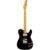Fender American Vintage II 1977 Telecaster Custom Black MN elektrische gitaar met koffer
