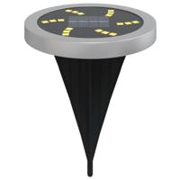 Grondlampen 4 st solar met grondpennen warmwit - thumbnail