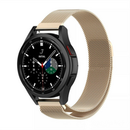 Milanese bandje - Vintage goud - Samsung Galaxy Watch 4 Classic - 42mm / 46mm - thumbnail