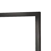 Boekenkast met 4 schappen 160x35x160 cm massief mangohout - thumbnail