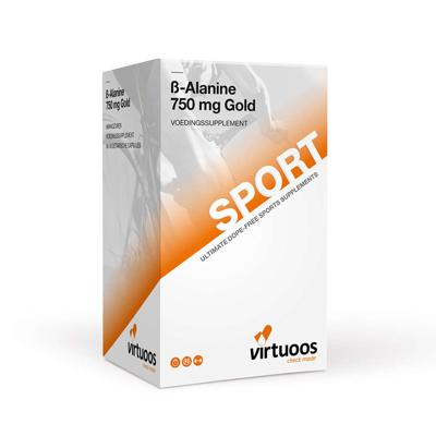 Virtuoos Beta Alanine 750mg Gold Capsules Virtuoos Beta Alanine 750mg Gold Capsules