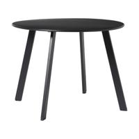 Bijzettafel Diego klein - zwart - ø60x46 cm - thumbnail