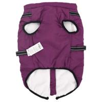 VidaXL Hondenjas met harnas waterdicht reflecterend paars l68 - thumbnail