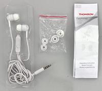 Thomson EAR3005W Koptelefoon In-ear Microfoon Wit - thumbnail