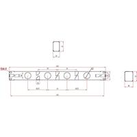 Renkforce RF-3525042 19 inch 1 HE Zwart - thumbnail